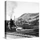 Steam Train Leaving Blair Atholl, 1947-Staff-Premier Image Canvas