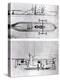 Steamboat and Submarine Plans-Robert Fulton-Premier Image Canvas