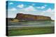 Steamboat Rock, Upper Grand Coulee Dam - Grand Coulee Dam, WA-Lantern Press-Stretched Canvas