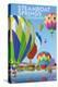 Steamboat Springs, Colorado - Hot Air Balloons-Lantern Press-Stretched Canvas