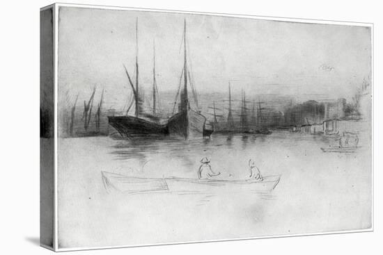 Steamboats Off the Tower, 1875-James Abbott McNeill Whistler-Premier Image Canvas
