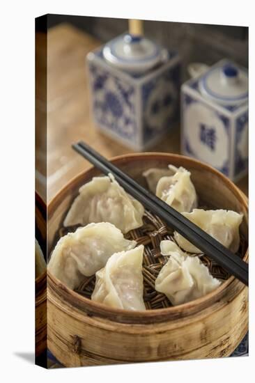 Steamed Dumplings (Steamed Bun or Xiaolongbao), Qibao, Shanghai, China-Jon Arnold-Premier Image Canvas