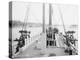 Steamer Clermont, deck, looking aft, 1909-Detroit Publishing Co.-Premier Image Canvas