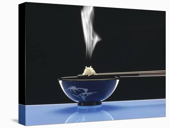 Steaming Rice and Chop Sticks-Gerrit Buntrock-Premier Image Canvas