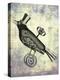 Steampunk Crow-Fab Funky-Stretched Canvas