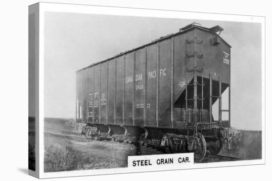 Steel Grain Car, Canada, C1920S-null-Premier Image Canvas