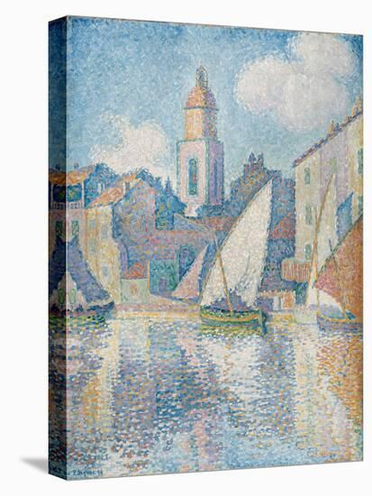 Steeple of Saint Tropez, 1896-Paul Signac-Premier Image Canvas