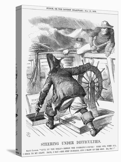 Steering under Difficulties, 1868-John Tenniel-Premier Image Canvas
