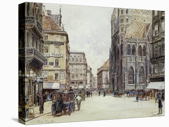 Stefanplatz, Vienna-Rudolf Bernt-Premier Image Canvas