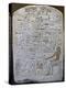 Stele of Pepi, Chief of the Potters, Ancient Egyptian, 18th Century Bc-null-Premier Image Canvas
