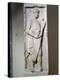 Stele with Relief Depicting Hermes, from Larisa, Greece-null-Premier Image Canvas