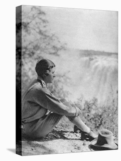 Stella Court Treatt at Victoria Falls, Livingstone to Broken Hill, Northern Rhodesia, 1925-Thomas A Glover-Premier Image Canvas