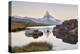 Stellisee, Matterhorn, Zermatt, Valais, Switzerland-Rainer Mirau-Premier Image Canvas