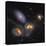 Stephan's Quintet, a Grouping of Galaxies in the Constellation Pegasus-null-Premier Image Canvas