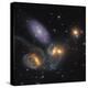 Stephan's Quintet, a Grouping of Galaxies in the Constellation Pegasus-null-Premier Image Canvas