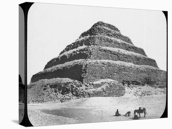 Stepped Pyramid of King Djoser, Saqqara, Egypt, C1890-Newton & Co-Premier Image Canvas