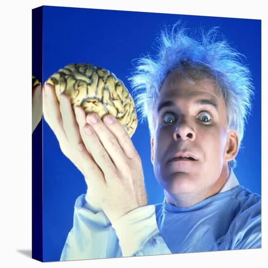 STEVE MARTIN. "THE MAN WITH TWO BRAINS" [1983], directed by CARL REINER.-null-Stretched Canvas