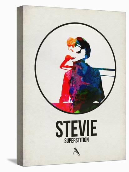 Stevie Watercolor-David Brodsky-Stretched Canvas
