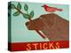 Sticks Choc-Stephen Huneck-Premier Image Canvas