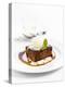 Sticky Toffee Pudding with Vanilla Ice Cream-Ian Garlick-Premier Image Canvas