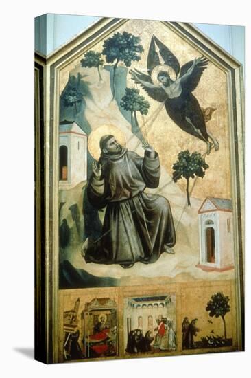 Stigmatisation of St Francis' 1300-Giotto-Premier Image Canvas