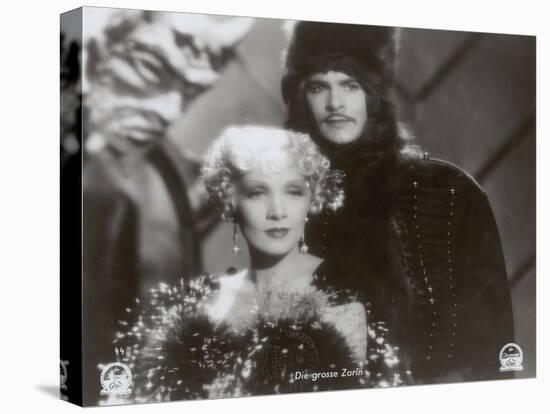 Still from the Film "The Scarlet Empress" with Marlene Dietrich and John Lodge, 1934-German photographer-Premier Image Canvas