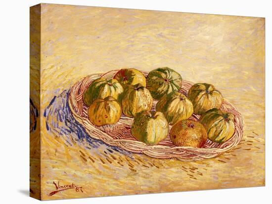 Still Life, Basket of Apples, Autumn 1887-Vincent van Gogh-Premier Image Canvas