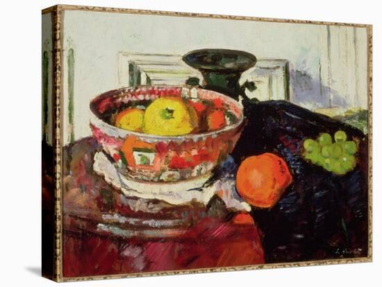 Still Life - Chinese Bowl-George Leslie Hunter-Premier Image Canvas