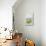 Still Life, Ivy Blossoms, Bowls, Green, White-Andrea Haase-Premier Image Canvas displayed on a wall