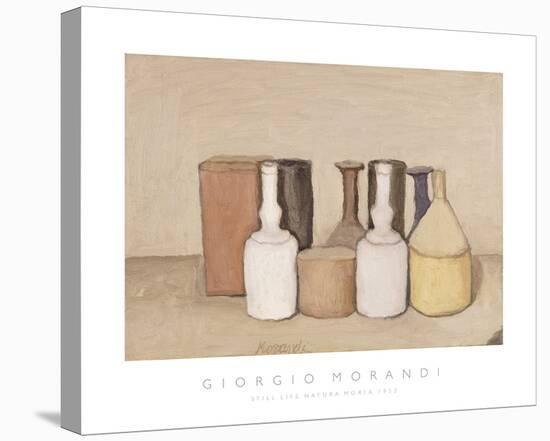 Still Life; Natura Morta, 1953-Giorgio Morandi-Stretched Canvas