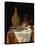 Still Life of a Herring and Flask (Oil on Canvas)-French School-Premier Image Canvas