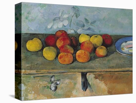 Still Life of Apples and Biscuits, 1880-82-Paul Cézanne-Premier Image Canvas