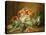 Still Life of Artichokes, Cabbages and Peaches-Jean Jacques Spoede-Premier Image Canvas