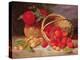 Still Life of Basket with Strawberries and Cherries, 1898-Eloise Harriet Stannard-Premier Image Canvas