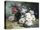 Still Life of Beautiful Flowers-Eugene Henri Cauchois-Premier Image Canvas