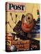 "Still Life of Boys Toys," Saturday Evening Post Cover, June 30, 1945-John Atherton-Premier Image Canvas