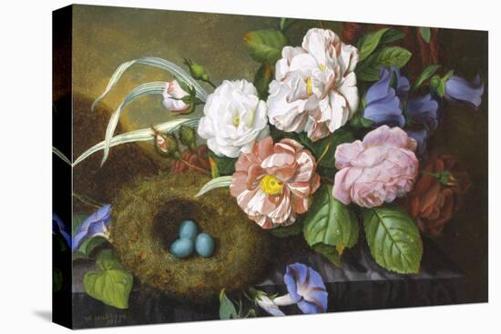 Still Life of Camelias-Woodleigh Marx Hubbard-Premier Image Canvas