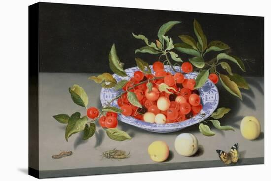 Still Life of Cherries and Peaches-Balthasar van der Ast-Premier Image Canvas