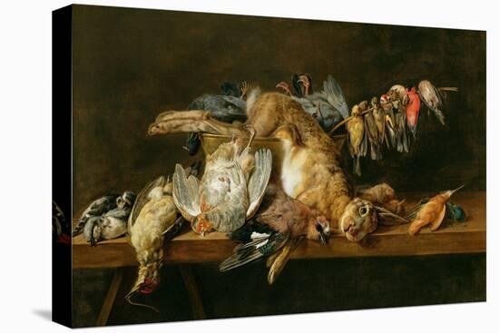 Still Life of Dead Birds and a Hare on a Table, 1647-Adriaen van Utrecht-Premier Image Canvas