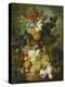 Still Life of Flowers and Fruit-Jan van Os-Premier Image Canvas