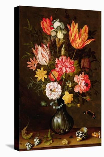 Still Life of Flowers with Insects-Balthasar van der Ast-Premier Image Canvas