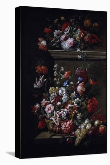 Still Life of Flowers-J-B Monnoyer and Jakob Bogdany-Premier Image Canvas