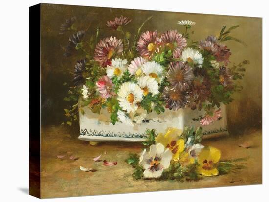 Still Life of Flowers-Eugene Henri Cauchois-Premier Image Canvas