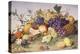 Still Life of Grapes, Pineapple, Figs and Pomegranates-Adolf Senff-Premier Image Canvas