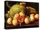 Still Life of Oranges, Melons and Boxes of Sweets-Luis Egidio Melendez-Premier Image Canvas