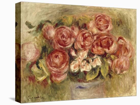 Still Life of Roses in a Vase, 1880s and 1890s-Pierre-Auguste Renoir-Premier Image Canvas