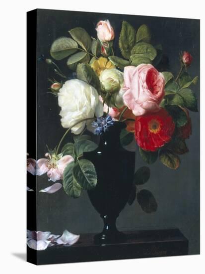 Still Life of Roses-Antoine Berjon-Premier Image Canvas