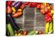 Still Life Of Summer Vegetables-Justin Bailie-Premier Image Canvas