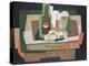 Still Life on a Table; Nature Morte Sur Une Table, 1925-Georges Valmier-Premier Image Canvas