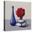 Still Life Red Rose, 2019 (Watercolour on Paper)-Christopher Ryland-Premier Image Canvas